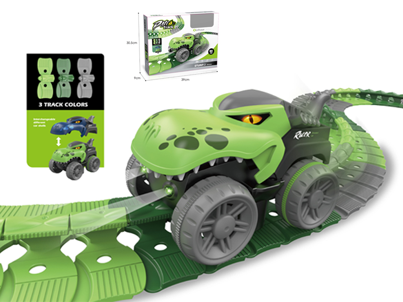 Track Dinosaur Car