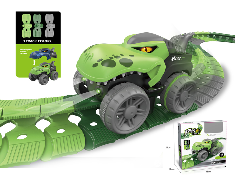 Track Dinosaur Car