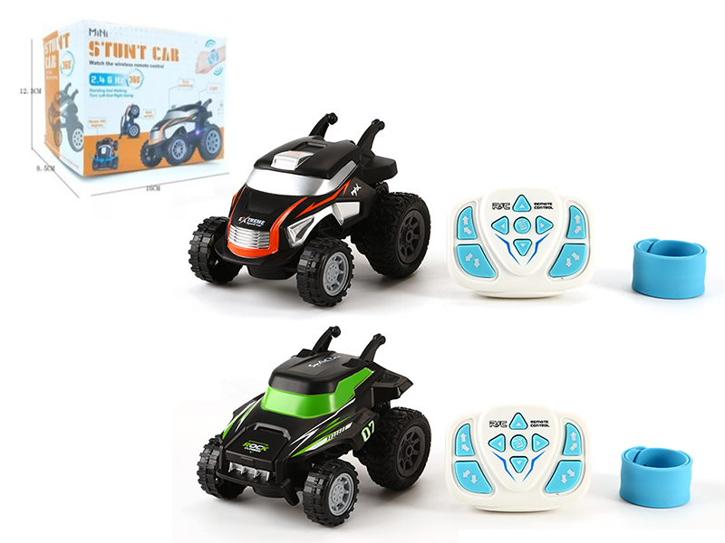 2.4G Programming Watch Remote Control Stunt Car