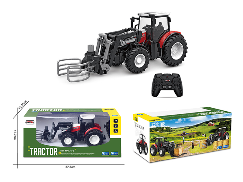 R/C Farmer Holding Car