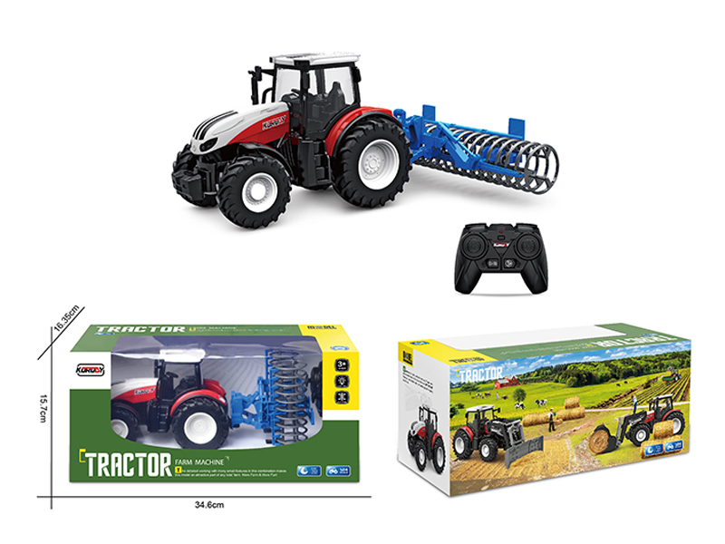 R/C Farmer Flattening Car