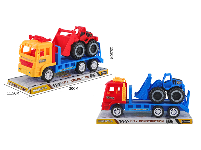 Friction Solid Color Engineering Vehicle Bulldozing
