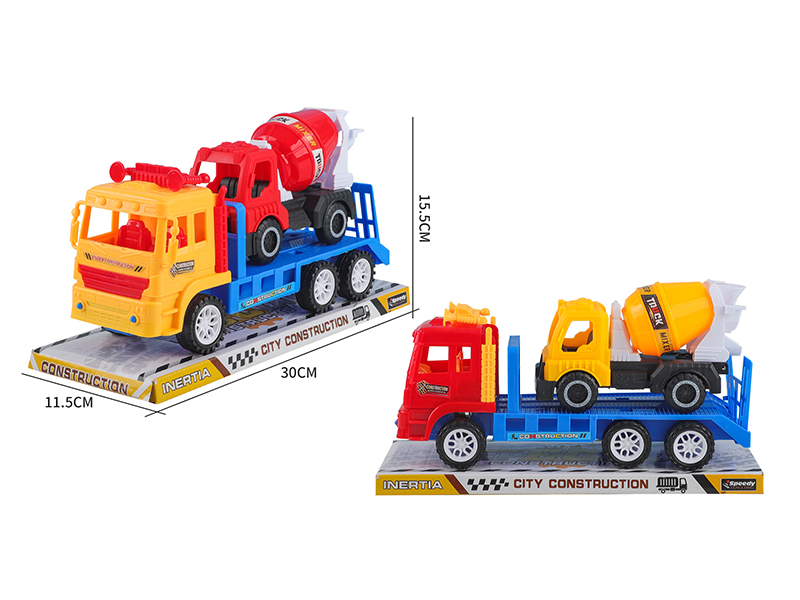 Friction Solid Color Engineering Truck Mixer