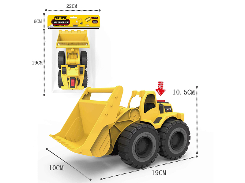 Friction Engineering Vehicle Bulldozer With Sound And Light