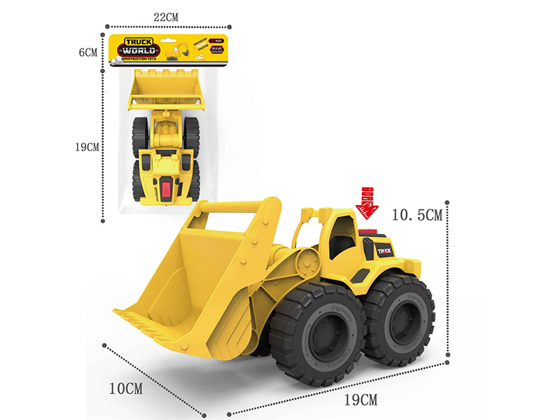 Slide Engineering Vehicle Bulldozer With Sound And Light