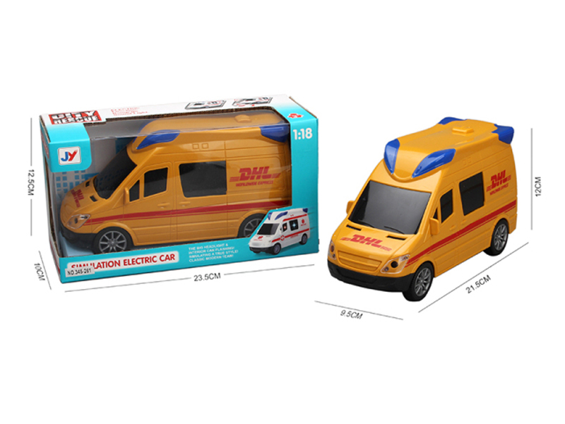 1：18 B/O Go And Bum Express Car With Music And Light