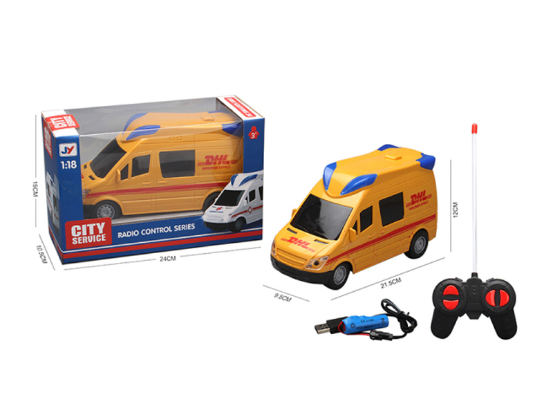 1：18 4Ch R/C Express Car With Music And Light