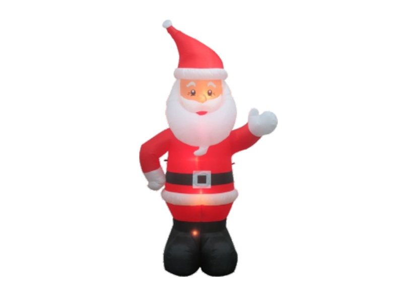 120cm Inflatable Santa, With 3 LED Lights, Fan And Adaptor