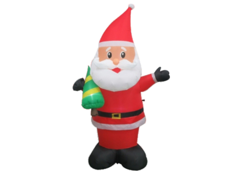 120cm Inflatable Santa , With 3 LED Light, Fan And Adaptor
