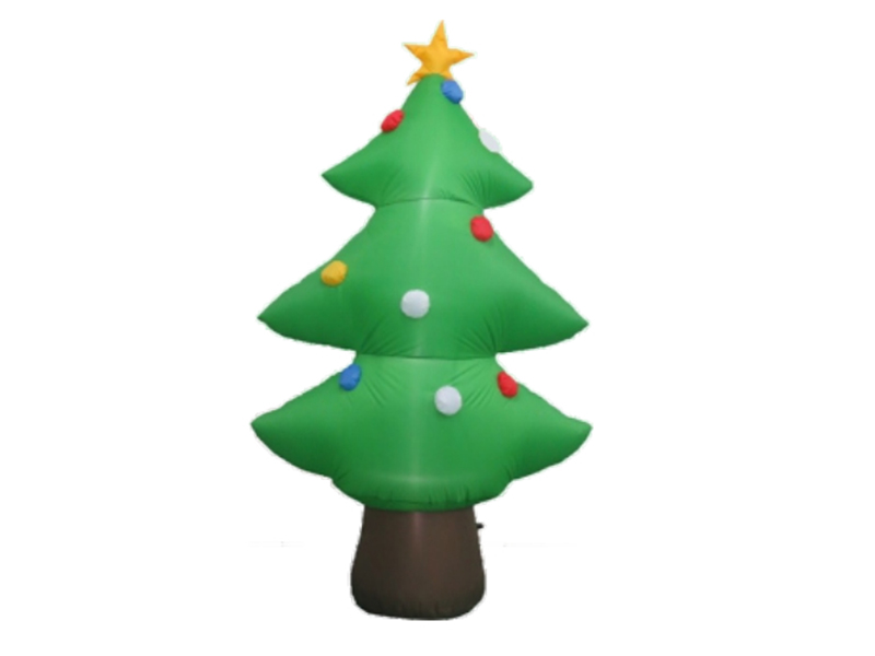 120CM Inflatable Christmas Tree, With 2 LED Lights, Fan And Adaptor