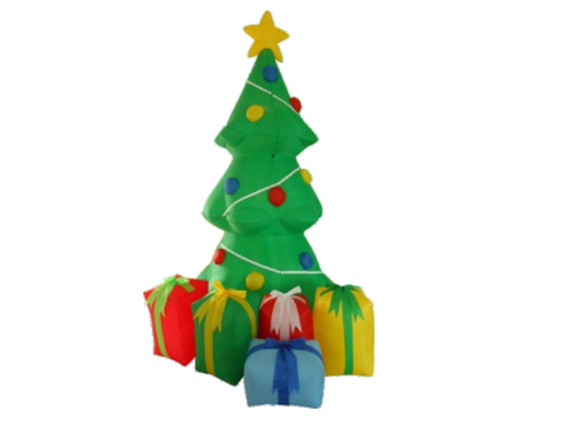 150CM Inflatable Christmas Tree, With 3 LED Lights, Fan And Adaptor