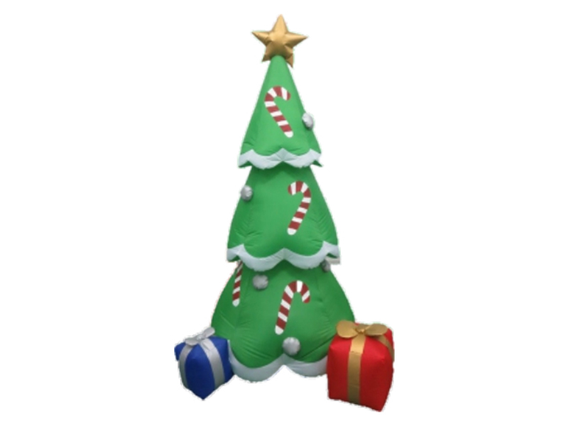 120CM Inflatable Christmas Tree, With 2 LED Lights, Fan And Adaptor