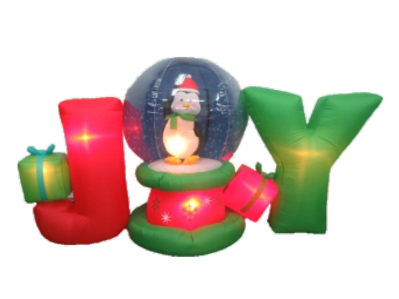 240cm  Inflatable JOY, With 3 LED Lights, Fan And Adaptor