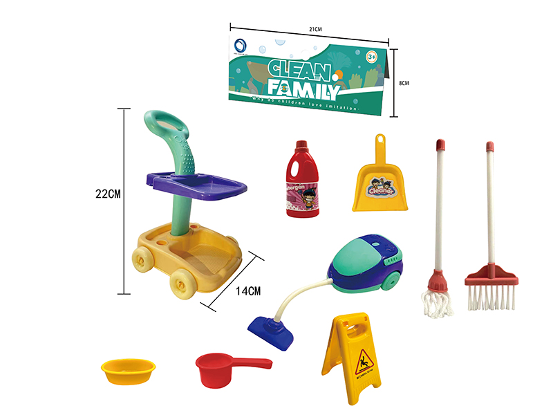 Cleaning Tools Set 9pcs