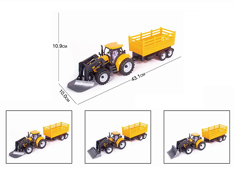 Friction Farm Tractor
