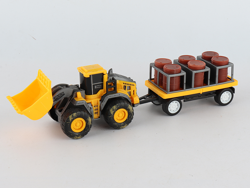 Friction Engineering Truck Bulldozer Trailer With Oil Ometer