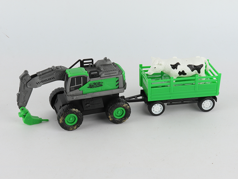 Friction Excavator Trailer With Animal(Cattle /Sheep)