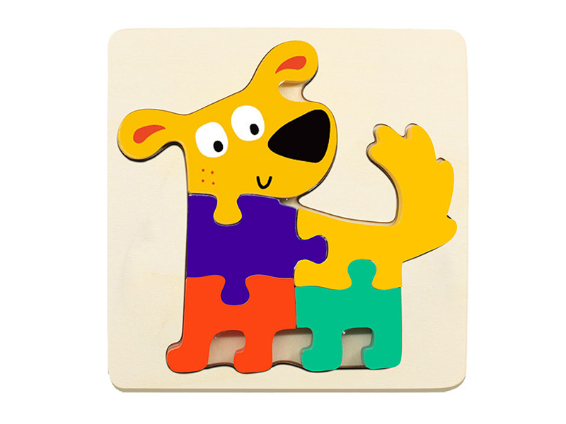 Wooden Puzzle Dog