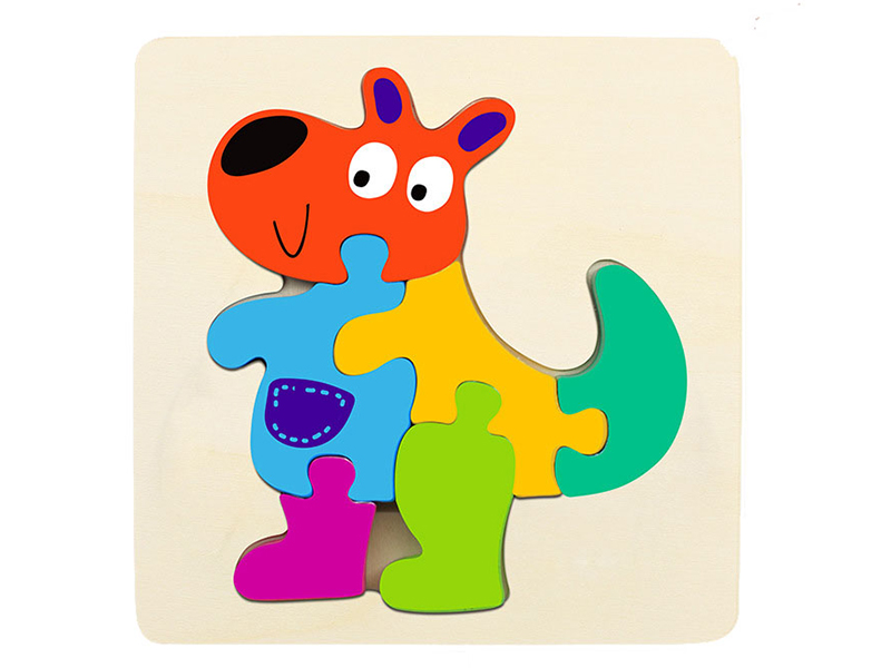 Wooden Puzzle Kangaroo