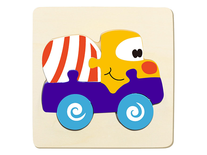 Wooden Puzzle Cement Tank Engineering Truck