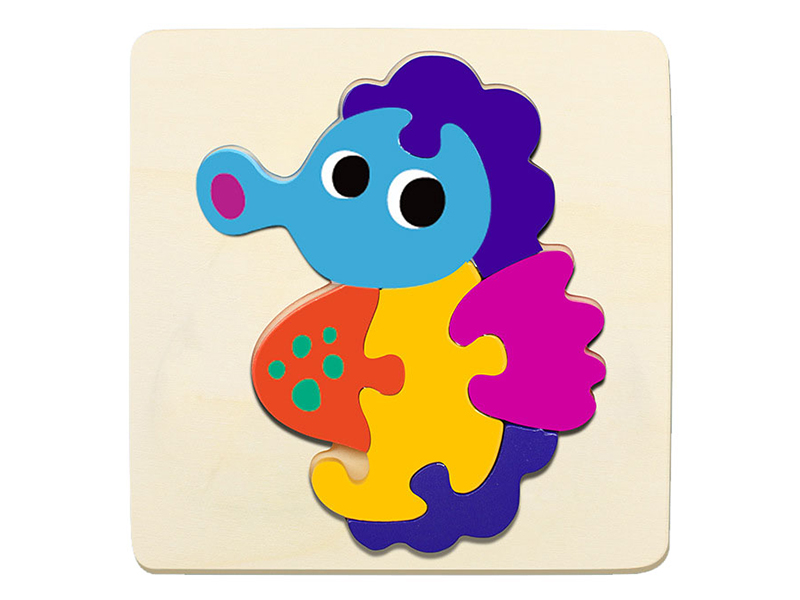 Wooden Puzzle Seahorse