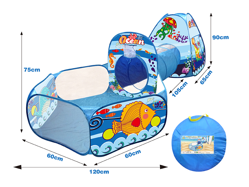 Ocean Theme Tent Three Pieces Sets