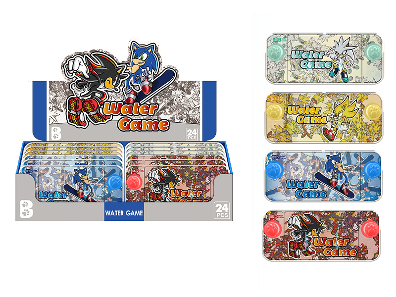 Sonic The Hedgehog Water Game 24pcs/Box