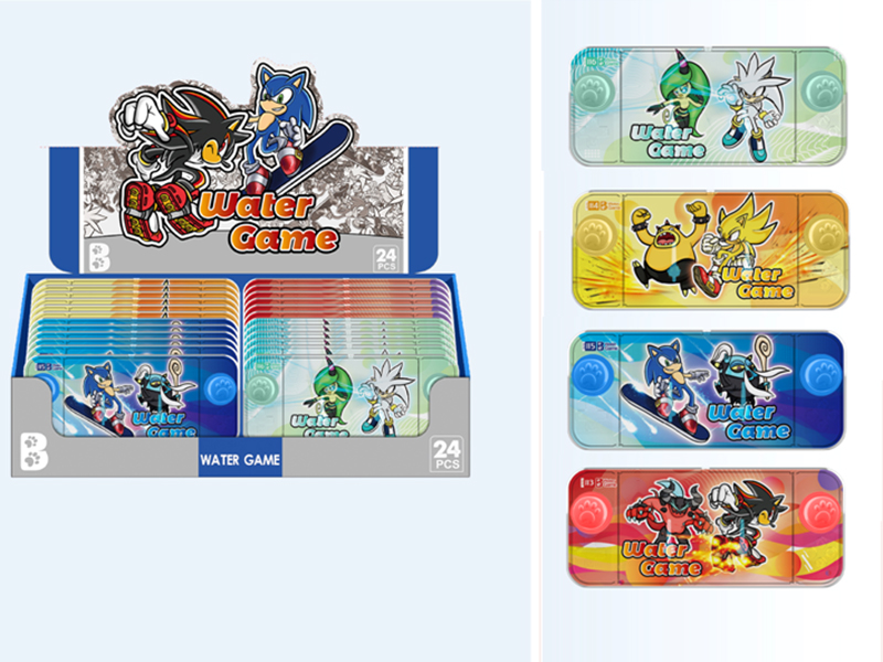 Sonic The Hedgehog Water Game 24pcs/Box