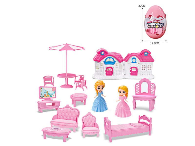 Villa With Furniture For Egg Princess