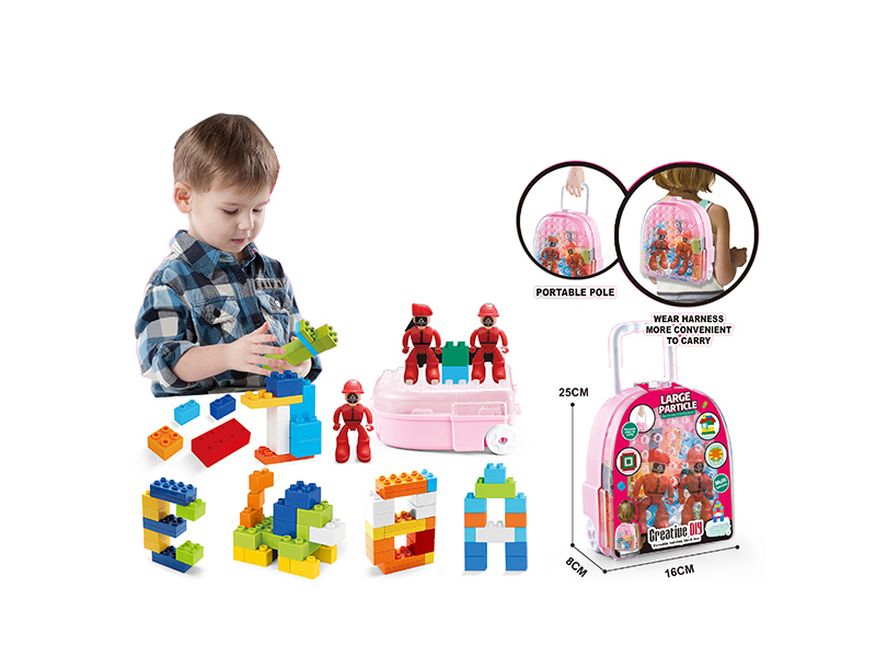 Storage Box Building Block Squid Game Set