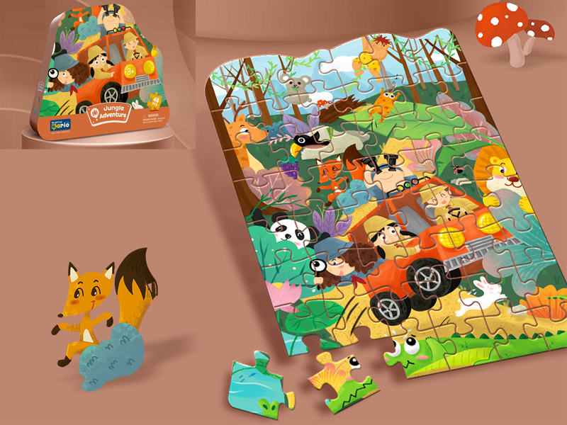 Jungle Adventure Puzzle