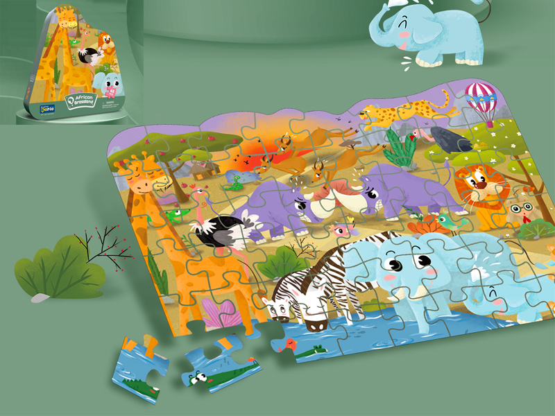African Grassland Puzzle