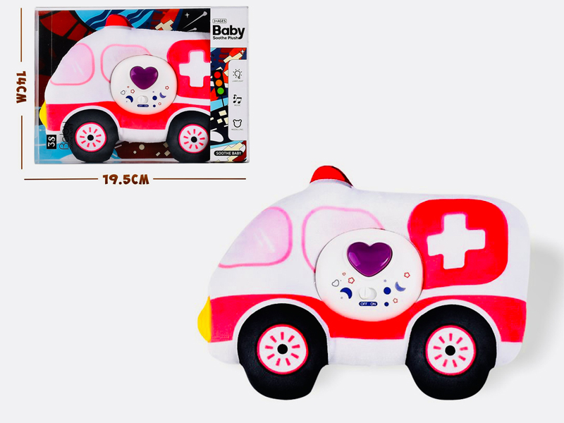 Baby Soothe Plush Ambulance With Music And Light