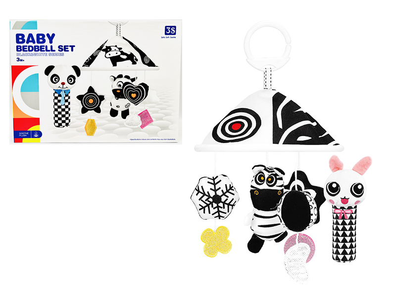 Black & White Series Baby Bedbell Set