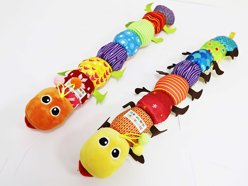 Caterpillar Plush Toy Height Measure Ruler Chart
