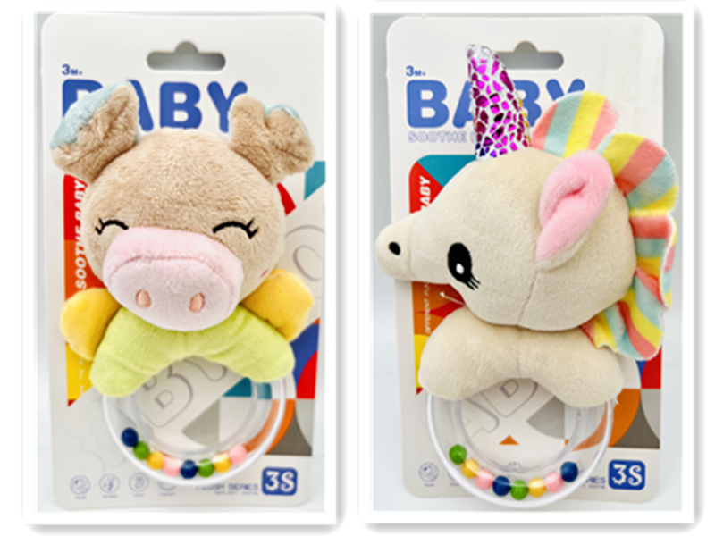 Unicorn/Pig Transparent Hand Bell