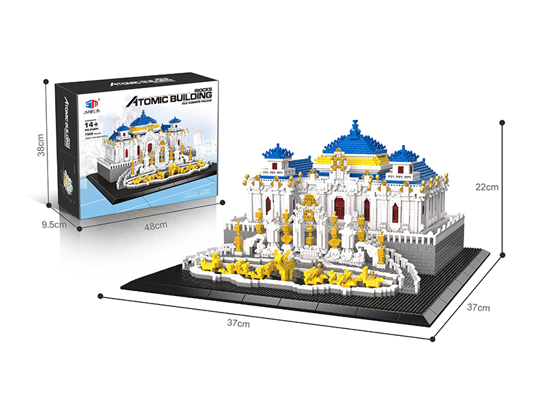 7200Pcs Yuanmingyuan Micro Drill Building Blocks