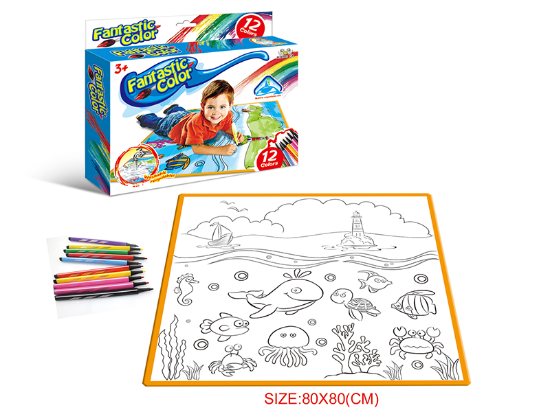 Graffiti Canvas(Sea World)80*80