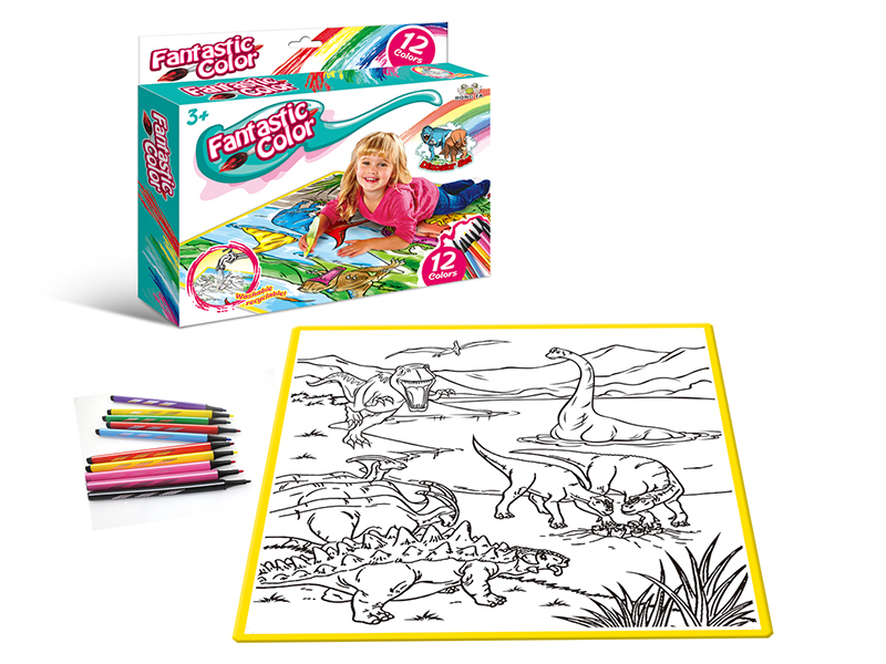 Graffiti Canvas(Dinosaurs World)80*80