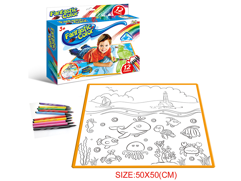 Graffiti Canvas(Sea World)80*80