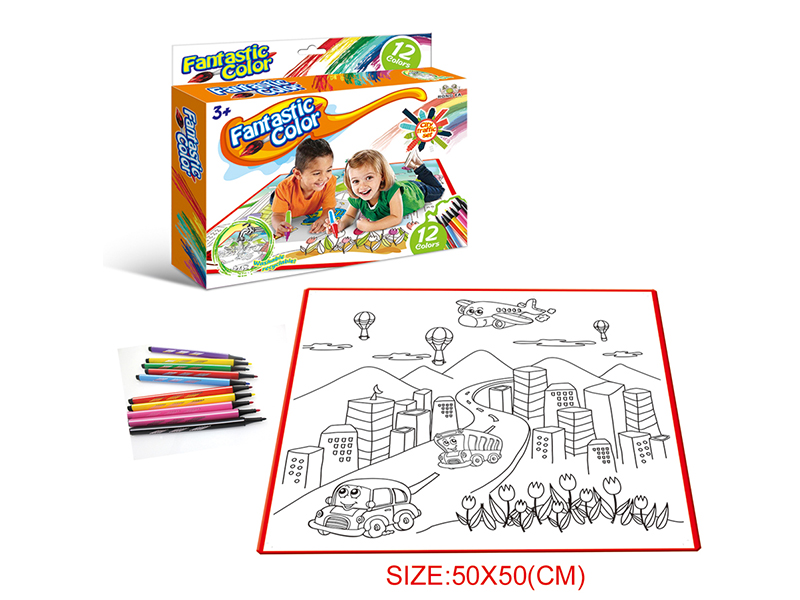 Graffiti Canvas(Cityscape)80*80