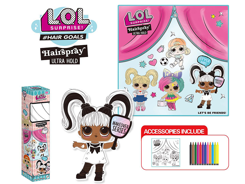 L.O.L Washable Coloring Mat 80*80CM