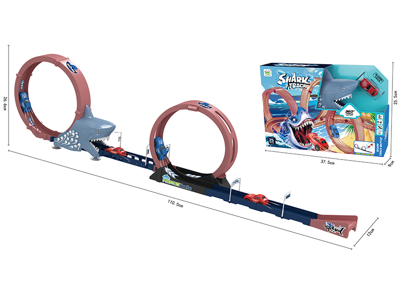Pull Back Speed Shark Track