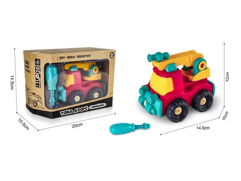 Disassembly And Assembly Of Fire Truck