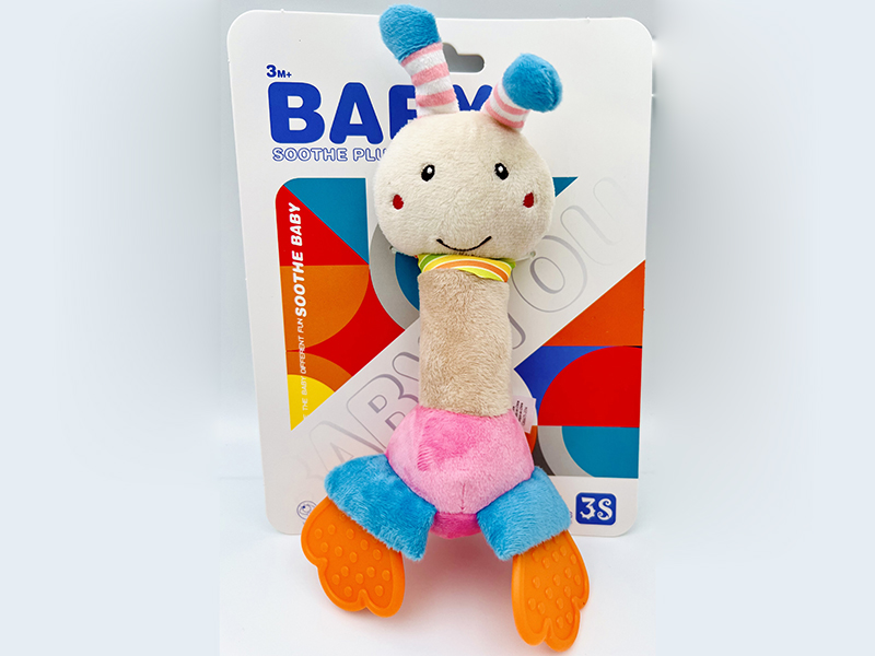 Plush Animal Baby Teether BB Stick