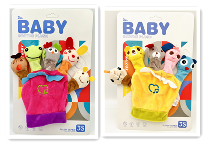 Plush Finger Puppet Gloves