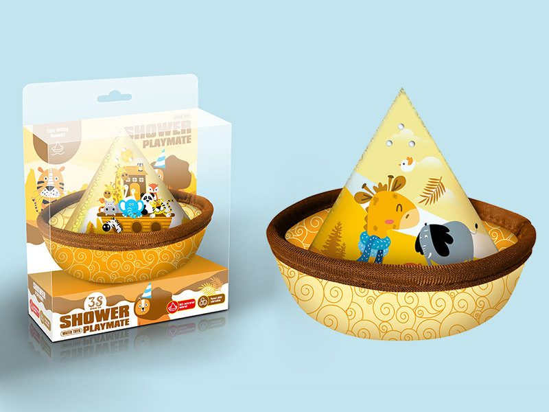 Yellow Fabrics Boat (Bathroom Toy)