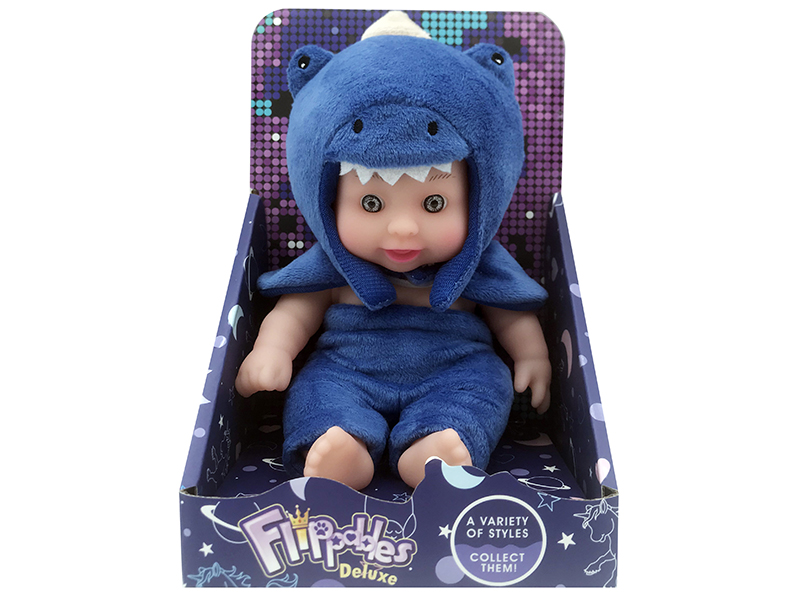 Dinosaur Coat Vinyl Doll(8 Inches)