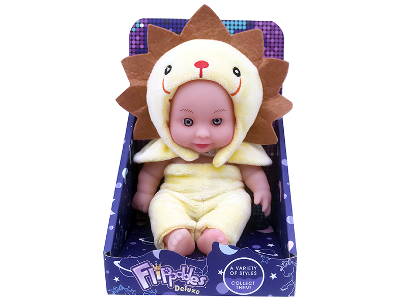 Lion Coat Vinyl Doll(8 Inches)