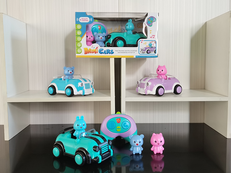 2.4G R/C Cartoon Convertible With Sound And Light